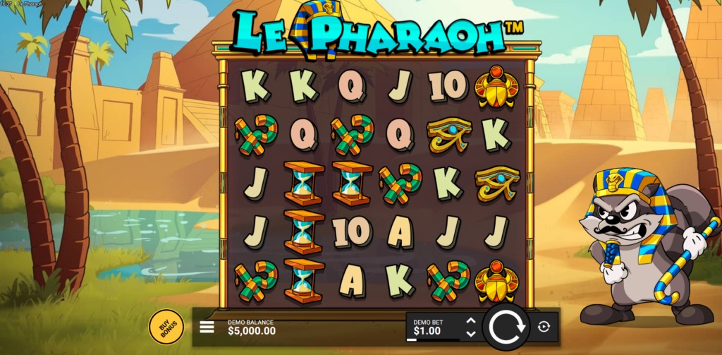 le pharaoh slot demo
